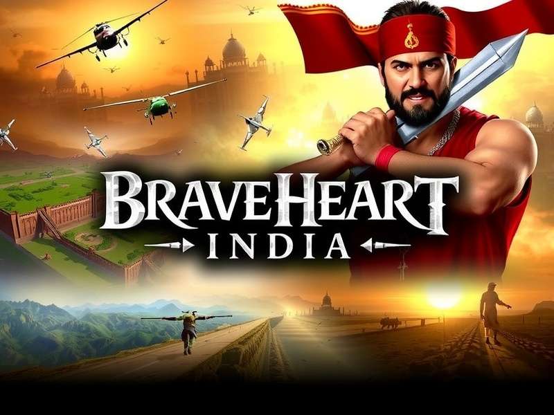 Braveheart India Various Battlefields Collage